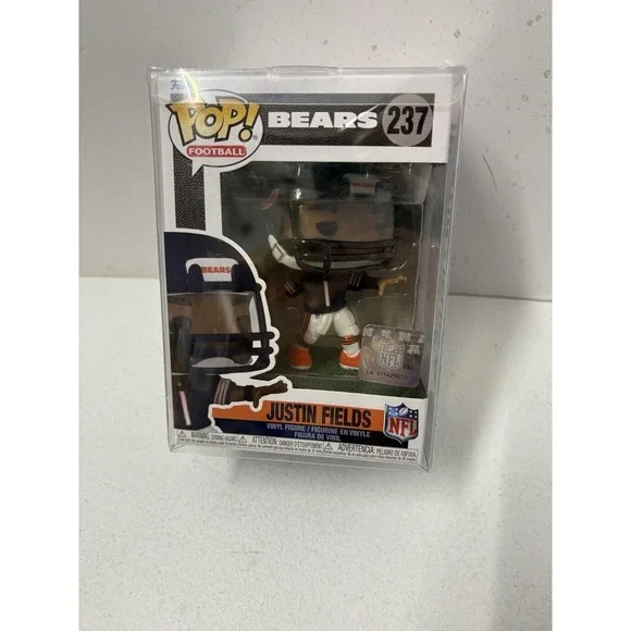 New Funko Pop Football NFL Chicago Bears #237 Justin Fields vinyl figure - Picture 1 of 5